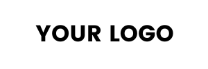 Black placeholder logo