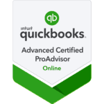 Quickbooks Online Advanced Certified ProAdvisor badge